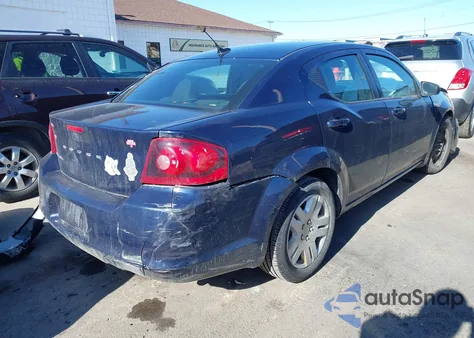 2013 Dodge Avenger Se V6 z USA, uszkodzony, nr VIN 1C3CDZAG6DN749299